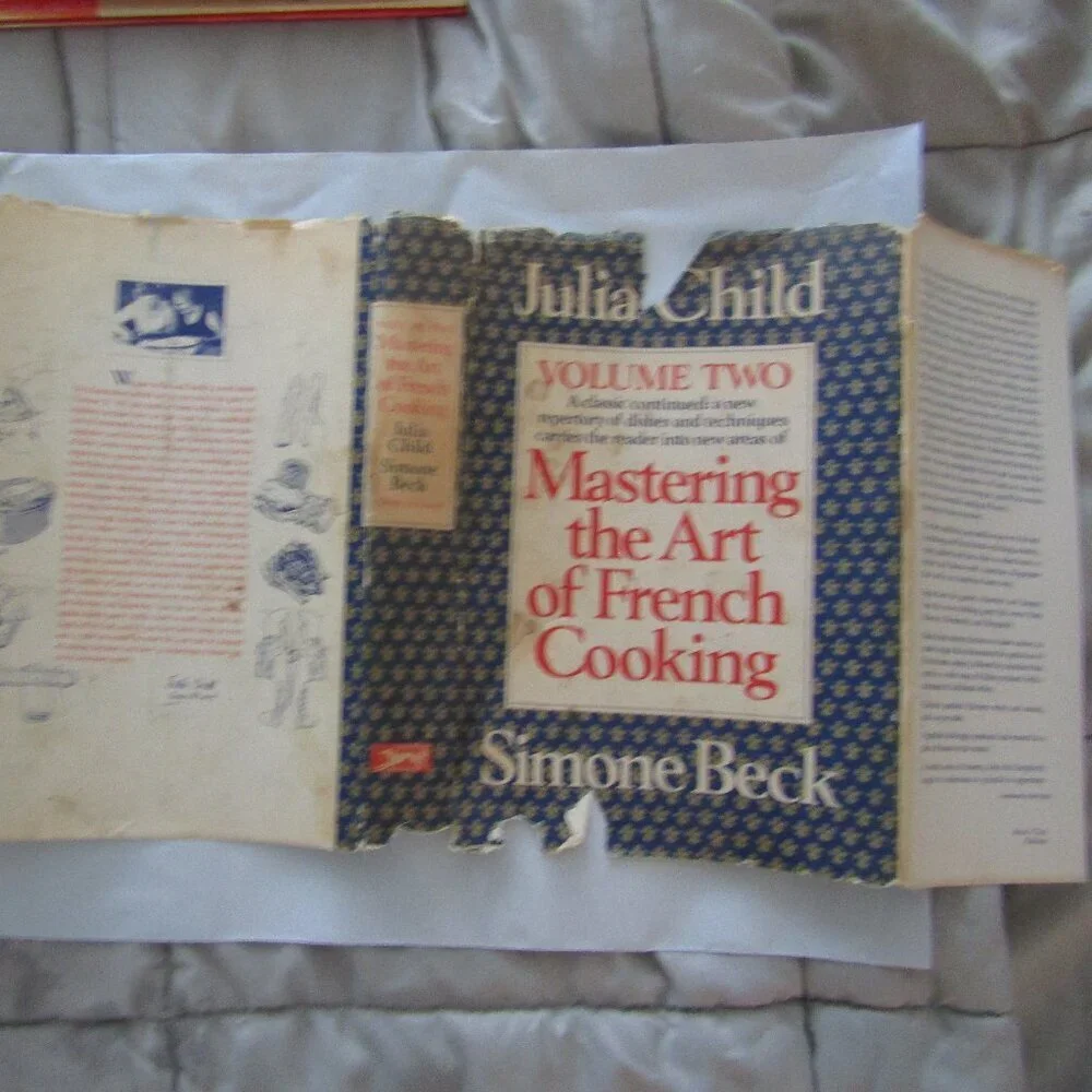 HC/DJ MASTERING THE ART OF FRENCH COOKING Julia Child Volume Two BCE VGC